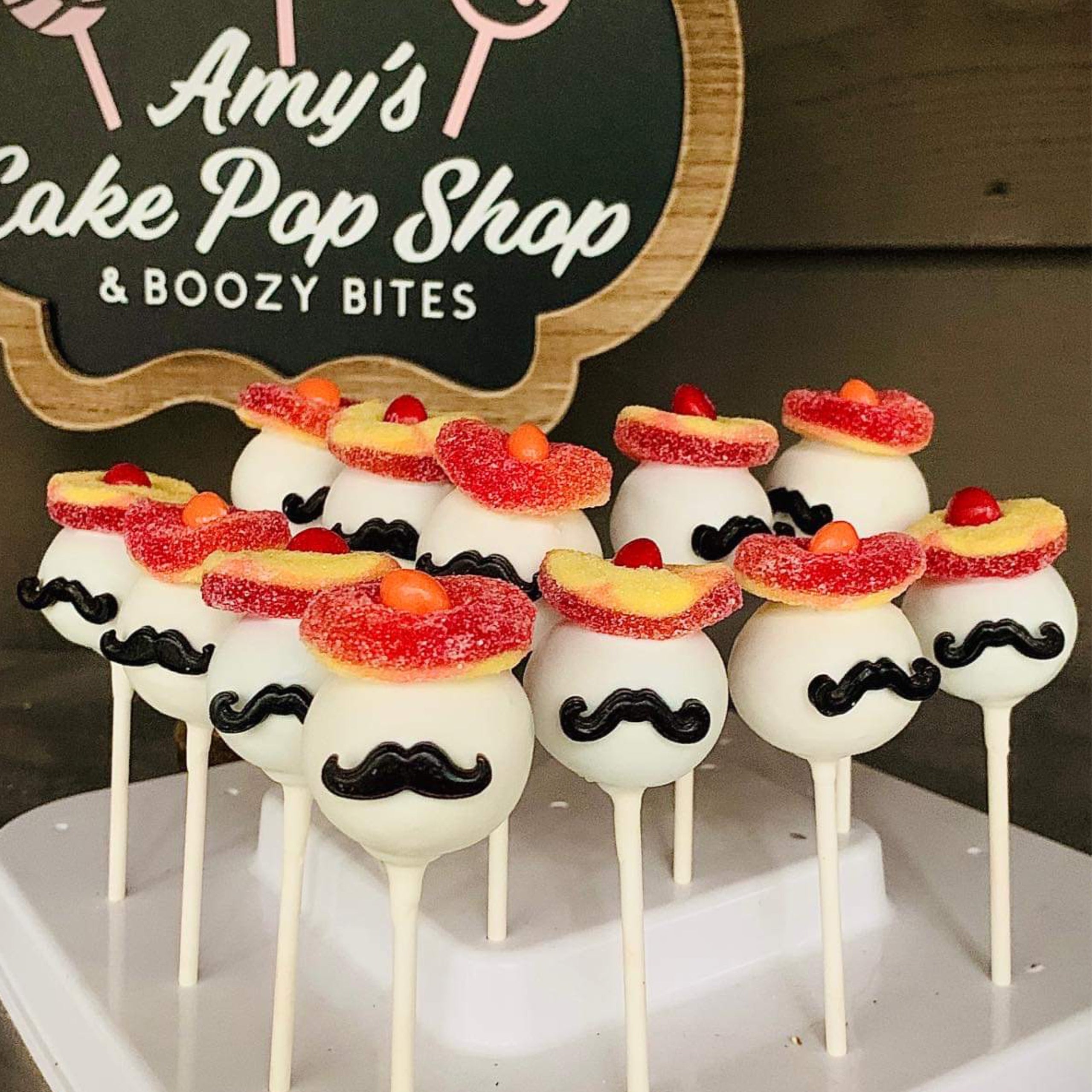 Banyan kwaadheid de vrije loop geven gas Sombrero Man cake pops | Amy's Cake Pop Shop